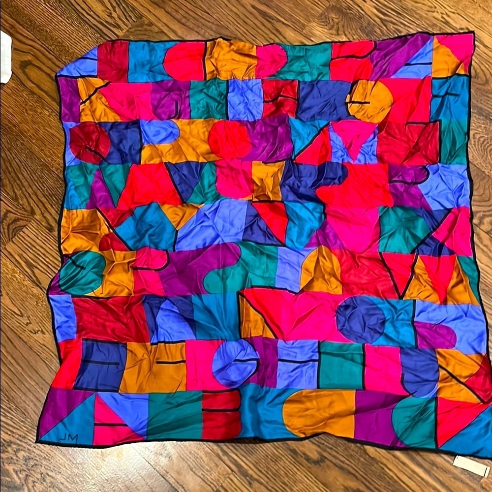Colorful Geometric Patterned Quilt - Picture 1 of 1